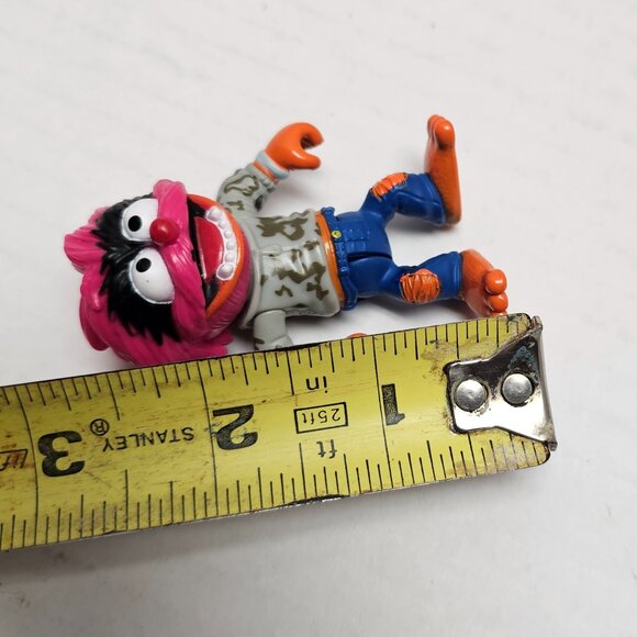 Disney Muppet Babies Sesame Street 4 Figures Ms Piggy Kermit Frog Gonzo Animal - Picture 12 of 16